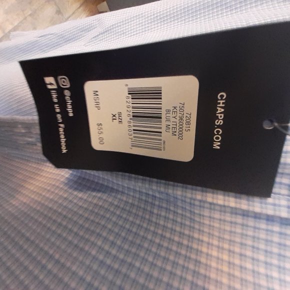 Chaps Temp Control Comfort Shirt XL - Picture 2 of 5